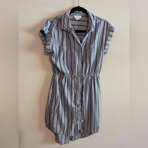 Cute striped blue and white dress